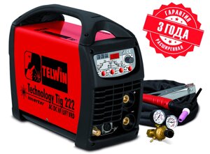 Сварочный аппарат Technology Tig 222 AC/DC-HF/LIFT 230V+ACC в Санкт-Петербурге от компании Партнёр-СТО - оборудование и инструмент для автосервиса и шиномонтажа.