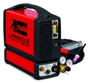 TECHNOLOGY TIG 182 AC\DC-HF\LIFT 230V с аксессуарами Telwin Сварочный аппарат аргонодуговой сварки код 852030