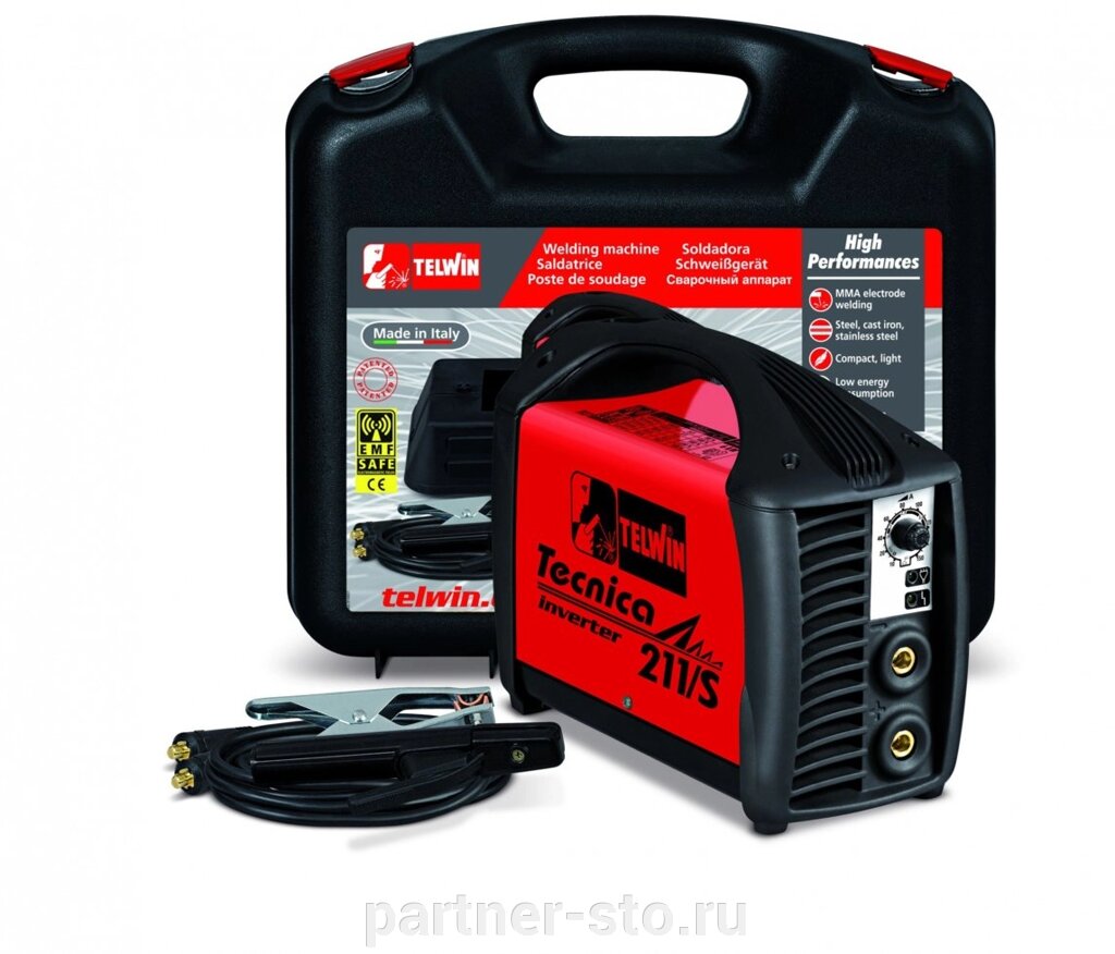 TECNICA 211\S 230V ACX в кейсе Telwin Сварочный инвертор код 816122 - отзывы