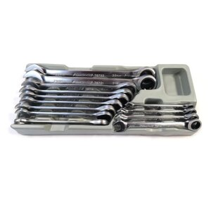 Forsage F-T51310 Набор ключей комбинированных трещоточных, 13пр.(8,10,11,12,13,14,15,16,17,18,19,21,22мм), в ложементе