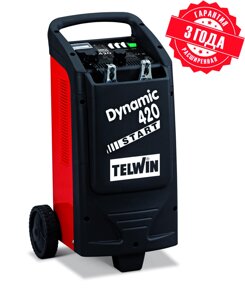 Пуско-зарядное устройство TELWIN DYNAMIC 420 START 230V 12-24V в Санкт-Петербурге от компании Партнёр-СТО - оборудование и инструмент для автосервиса и шиномонтажа.