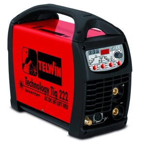 Technology TIG 222 AC\DC HF\LIFT VRD Telwin Сварочный аппарат аргонодуговой сварки код 816033 в Санкт-Петербурге от компании Партнёр-СТО - оборудование и инструмент для автосервиса и шиномонтажа.