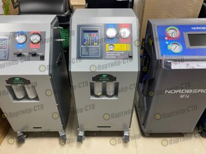 Полуавтоматическая установка для заправки кондиционеров GrunBaum AC3000N в Санкт-Петербурге от компании Партнёр-СТО - оборудование и инструмент для автосервиса и шиномонтажа.