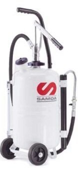 325010 SAMOA Ручной маслораздатчик с расходомером, 25 л - преимущества