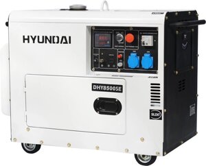 Дизельный генератор Hyundai DHY 8500SE в Санкт-Петербурге от компании Партнёр-СТО - оборудование и инструмент для автосервиса и шиномонтажа.