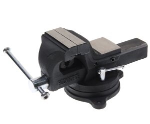 RF-6540604 Тиски поворотные с наковальней и съемными губками+захват для труб+захват для труб 4"-100мм ROCKFORCE