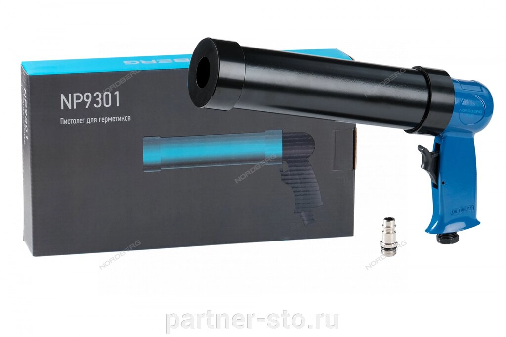 Пистолет для герметиков NORDBERG NP9301 от компании Партнёр-СТО - оборудование и инструмент для автосервиса и шиномонтажа. - фото 1