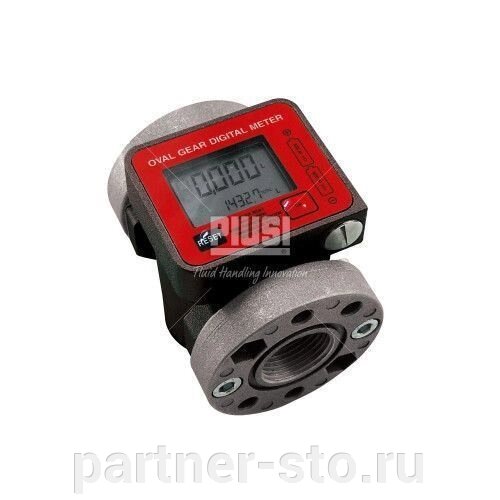 PIUSI Счетчик К600/3 электронный (масло, 6 - 60 л/мин) 496A20 от компании Партнёр-СТО - оборудование и инструмент для автосервиса и шиномонтажа. - фото 1