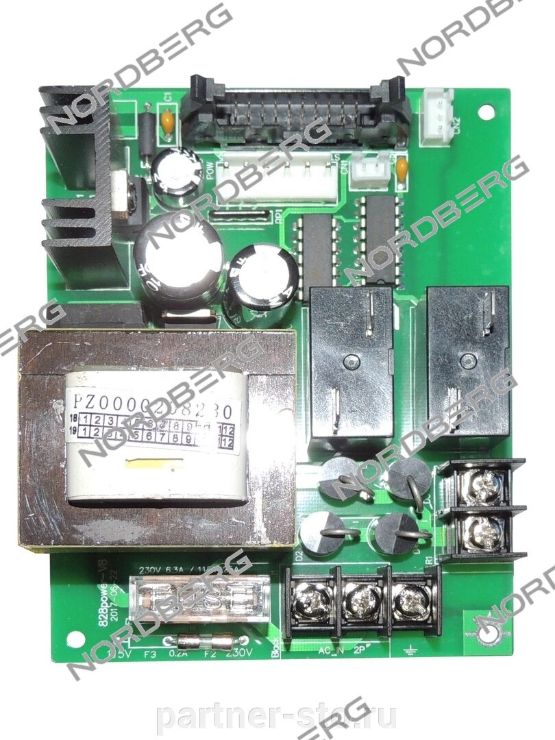 Плата питания для 4523A/ 4523C NORDBERG X002322(100-7) от компании Партнёр-СТО - оборудование и инструмент для автосервиса и шиномонтажа. - фото 1