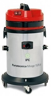 Portotecnica MIRAGE 1 W 2 61 S GA (MIRAGE 1529 GA) профессиональный пылеводосос от компании Партнёр-СТО - оборудование и инструмент для автосервиса и шиномонтажа. - фото 1