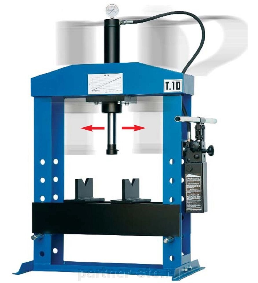 Пресс 10 тонн Werther-Oma PR10B/PM (OMA 650B) гидравлический настольный от компании Партнёр-СТО - оборудование и инструмент для автосервиса и шиномонтажа. - фото 1