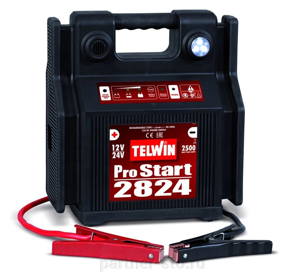 Pro Start 2824 12-24V Telwin Пусковое устройство код 829517 от компании Партнёр-СТО - оборудование и инструмент для автосервиса и шиномонтажа. - фото 1