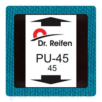 PU-45, Dr. Reifen, заплата универсальная для шин 45х45 мм от компании Партнёр-СТО - оборудование и инструмент для автосервиса и шиномонтажа. - фото 1