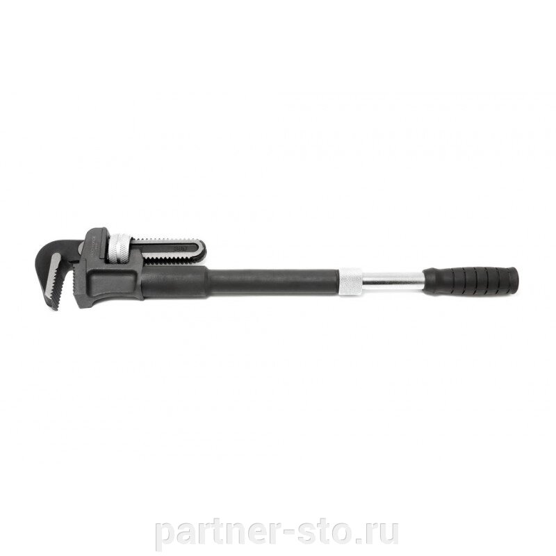 RF-68418L Ключ трубный с телескопической ручкой 18" ROCKFORCE от компании Партнёр-СТО - оборудование и инструмент для автосервиса и шиномонтажа. - фото 1