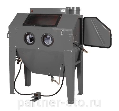 RF-SBC420 ROCKFORCE Пескоструйная камера с электродвигателем для очистки воздуха от компании Партнёр-СТО - оборудование и инструмент для автосервиса и шиномонтажа. - фото 1