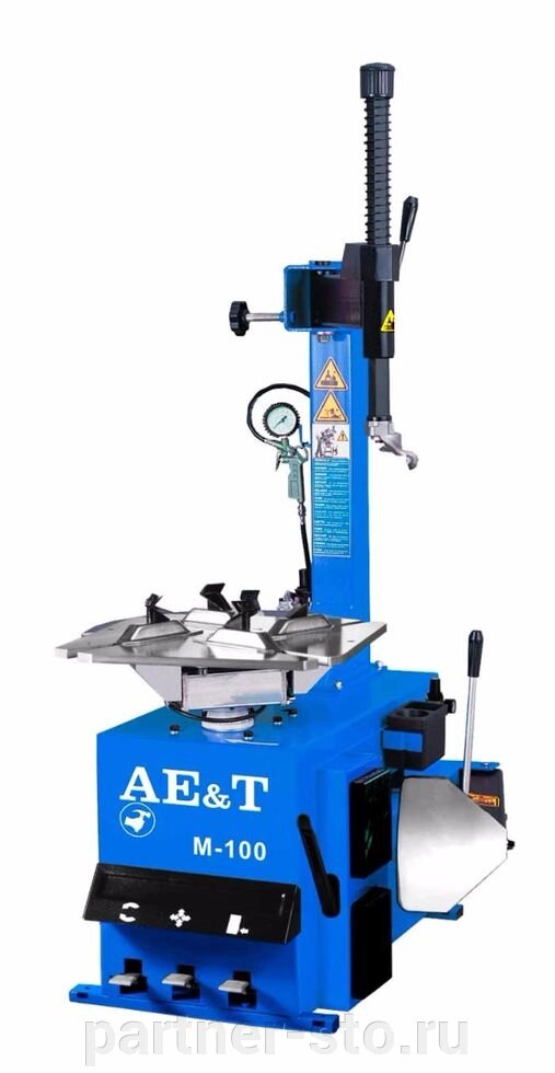Шиномонтажный станок полуавтомат AET М-100 от компании Партнёр-СТО - оборудование и инструмент для автосервиса и шиномонтажа. - фото 1