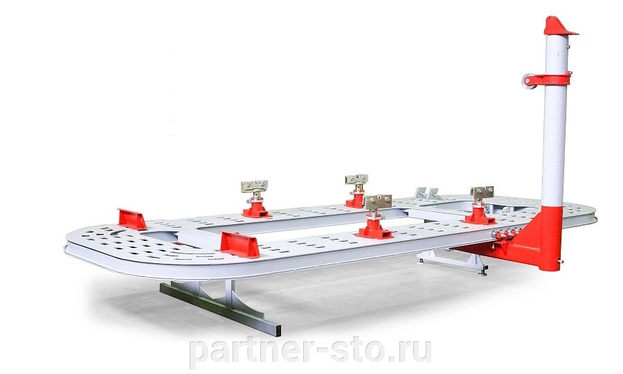 SIVER К-110 MAXI стапель платформенный от компании Партнёр-СТО - оборудование и инструмент для автосервиса и шиномонтажа. - фото 1