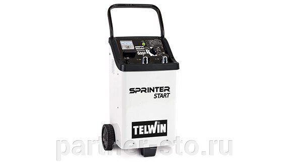 SPRINTER 6000 START 230V 12-24V Telwin Пуско-зарядное устройство универсальное код 829392 от компании Партнёр-СТО - оборудование и инструмент для автосервиса и шиномонтажа. - фото 1