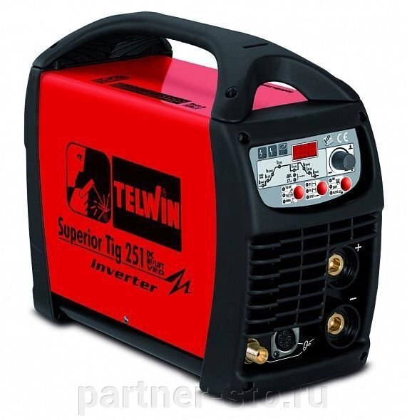 Superior TIG 251 DC-HF\LIFT VRD 400V Telwin Сварочный аппарат аргонодуговой сварки код 816029 от компании Партнёр-СТО - оборудование и инструмент для автосервиса и шиномонтажа. - фото 1