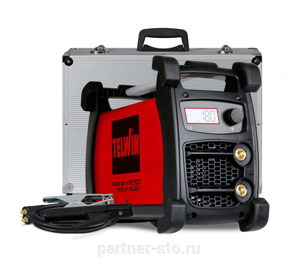 Сварочный аппарат ADVANCE 227 XT MV/PFC VRD TIG DC-LIFT+ACX+ALU C. CASE от компании Партнёр-СТО - оборудование и инструмент для автосервиса и шиномонтажа. - фото 1