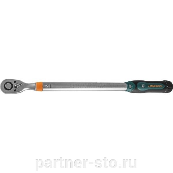 T21025N Jonnesway Динамометрический ключ 1/4" DR, 5-25 Нм от компании Партнёр-СТО - оборудование и инструмент для автосервиса и шиномонтажа. - фото 1