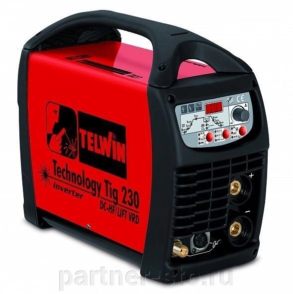 Technology TIG 230 DC-HF\LIFT VRD 230V Telwin Сварочный аппарат аргонодуговой сварки код 816040 от компании Партнёр-СТО - оборудование и инструмент для автосервиса и шиномонтажа. - фото 1