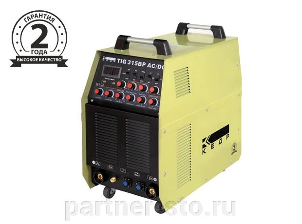 Установка аргонодуговой сварки КЕДР TIG-315BP AC/DC (380В, 10-315А) от компании Партнёр-СТО - оборудование и инструмент для автосервиса и шиномонтажа. - фото 1