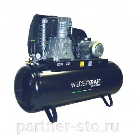 WDK-92060 WiederKraft Промышленный компрессор дляподача большого объема воздуха от компании Партнёр-СТО - оборудование и инструмент для автосервиса и шиномонтажа. - фото 1