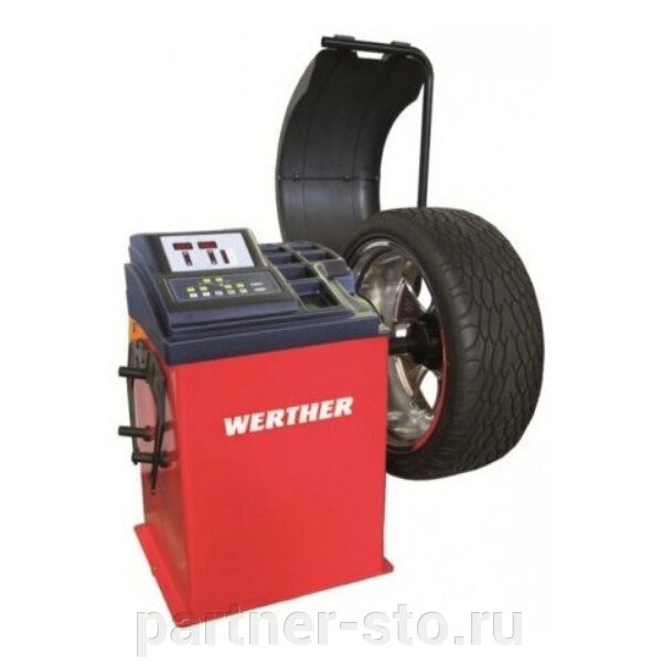 Werther-OMA Olimp2500 (Италия) балансировочный стенд с ручным вводом параметров от компании Партнёр-СТО - оборудование и инструмент для автосервиса и шиномонтажа. - фото 1