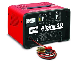 Зарядное устройство alpine 20 BOOST 230V 50/60HZ 12-24V telwin код 807546