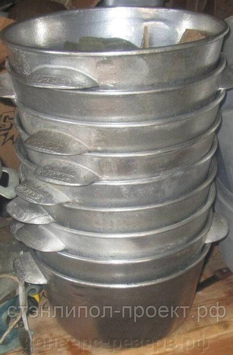 Бачок армейский литой алюминиевый 5л от компании Конверс-Резерв - фото 1