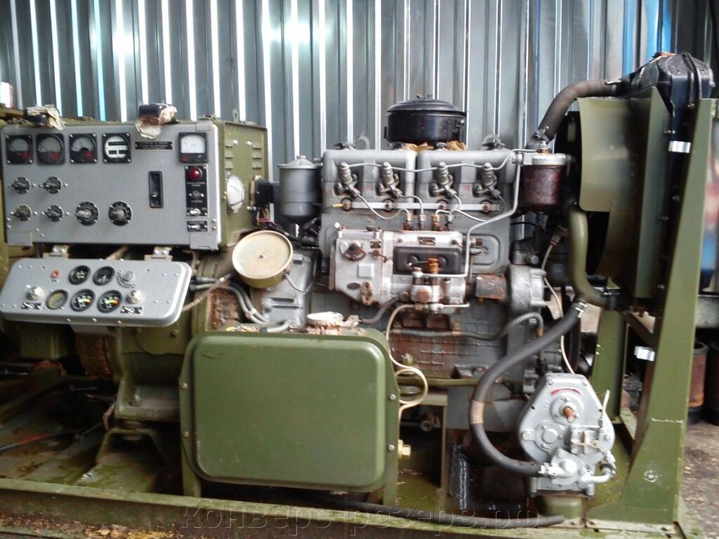 Дизельный электрогенератор ад-10-т/230-м от компании Конверс-Резерв - фото 1
