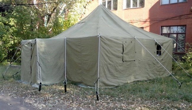 Палатка УСТ-56 (унифицированная санитарно-техническая) от компании Конверс-Резерв - фото 1
