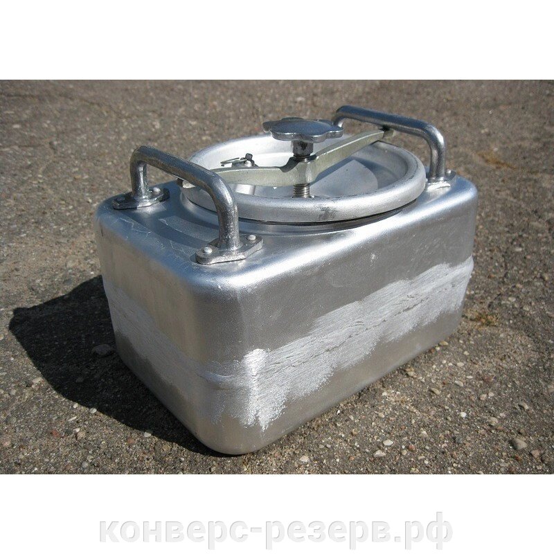 Судок алюминиевый армейский 5 литров от компании Конверс-Резерв - фото 1