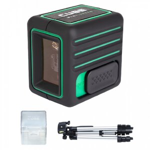 Лазерный уровень ADA Cube MINI Green Professional Edition Арт. А00529 (Зеленый луч)