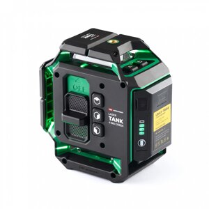 Профессиональный лазерный уровень ADA LaserTANK 4-360 GREEN Basic Edition (Зеленый луч) Арт. А00631