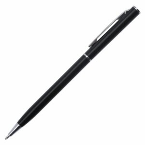 Ручка подарочная шариковая BRAUBERG "Delicate Black", корпус черный, узел 1 мм, линия письма 0,7 мм, синяя, 141399
