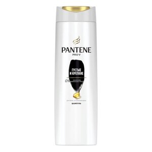Шампунь 400 мл, PANTENE (Пантин) "Густые и крепкие", для тонких и ослабленных волос, PT-81471253