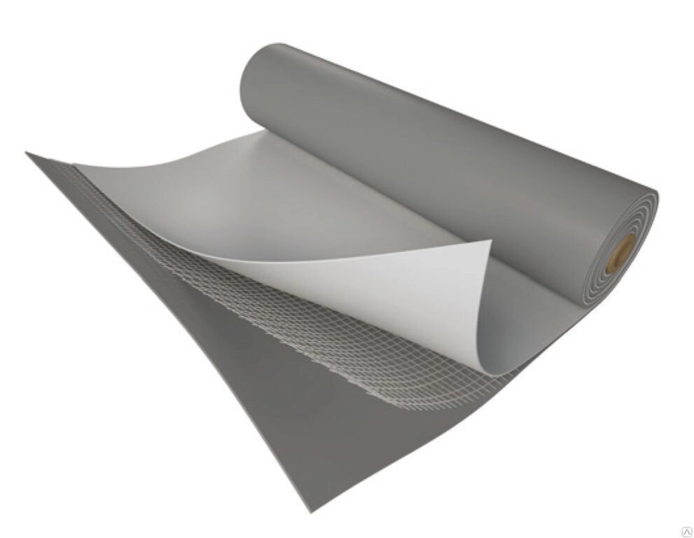 Мембрана для гидроизоляции ПВХ Plastfoil Classic 1,5 мм 2,1х20 м от компании ООО Алми - фото 1
