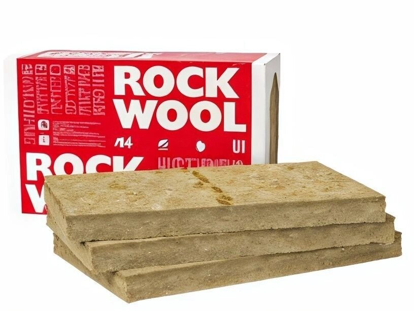 Утеплитель Rockwool Каменная вата Лайт Баттс Скандик 50х600х800 мм от компании ООО Алми - фото 1