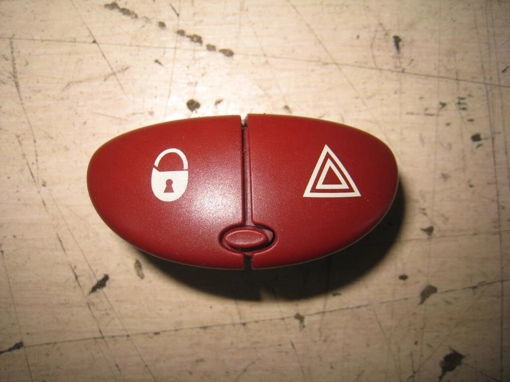Кнопка аварийной сигнализации для Citroen XSARA PICASSO 6554W9 от компании Авторазбор Моторист-НН - фото 1