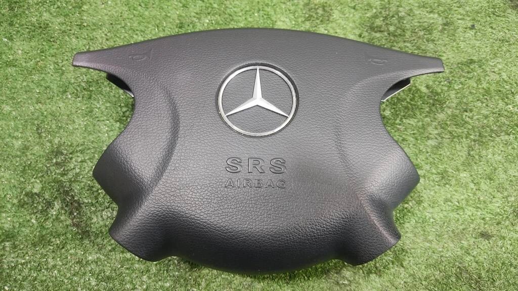 Подушка безопасности в руль для Mercedes Benz E-class W211 A21186002029B51 от компании Авторазбор Моторист-НН - фото 1