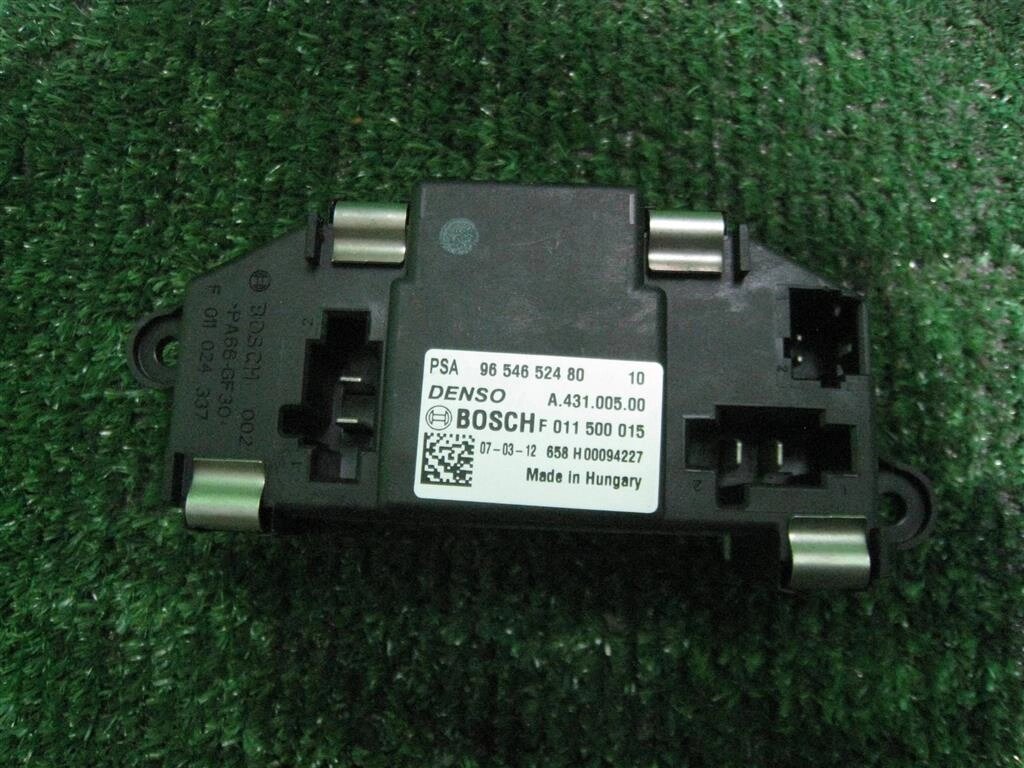Резистор отопителя для Citroen C4 Picasso 6441CE от компании Авторазбор Моторист-НН - фото 1