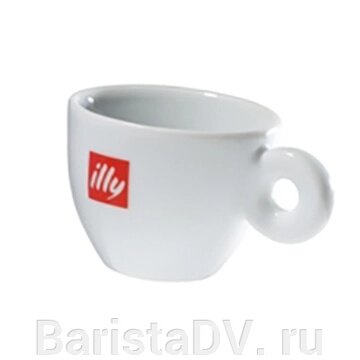 Чашка (эспрессо), illy, классика, фарфор 60 мл от компании BaristaDV. ru - фото 1