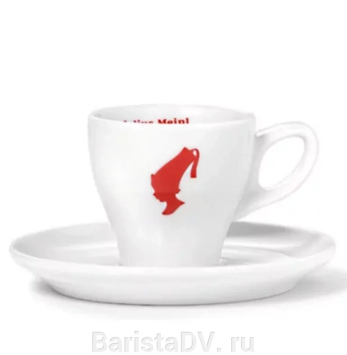 Чашка с блюдцем JM2, Капучино, 120 мл. от компании BaristaDV. ru - фото 1