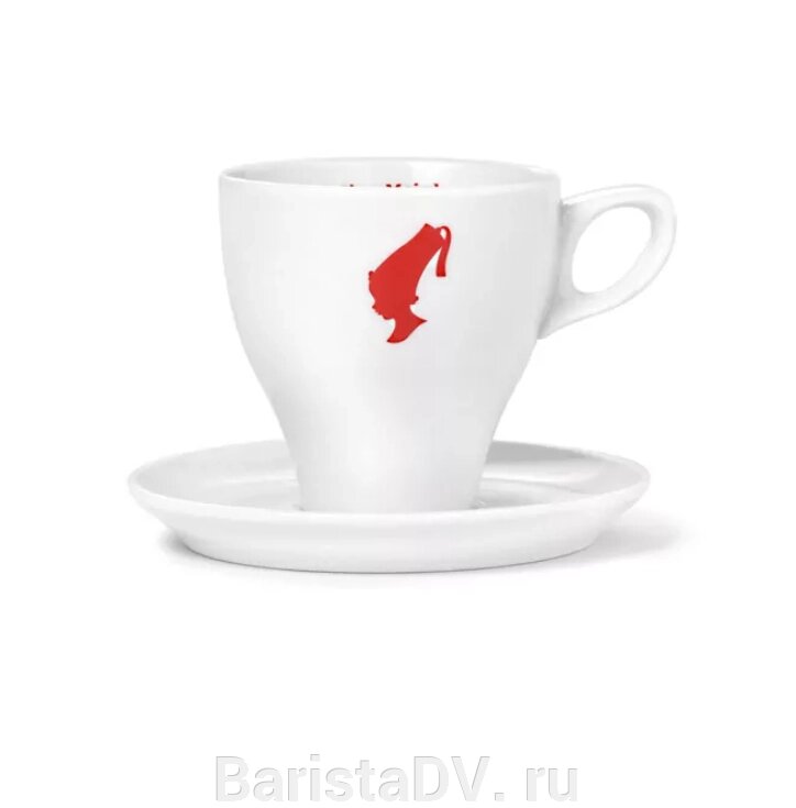 Чашка с блюдцем JM3, Джамбо, 310 мл. от компании BaristaDV. ru - фото 1