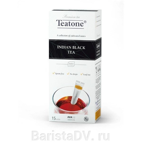 Черный чай (Индийский, TEATONE, (15шт*1,8г) от компании BaristaDV. ru - фото 1