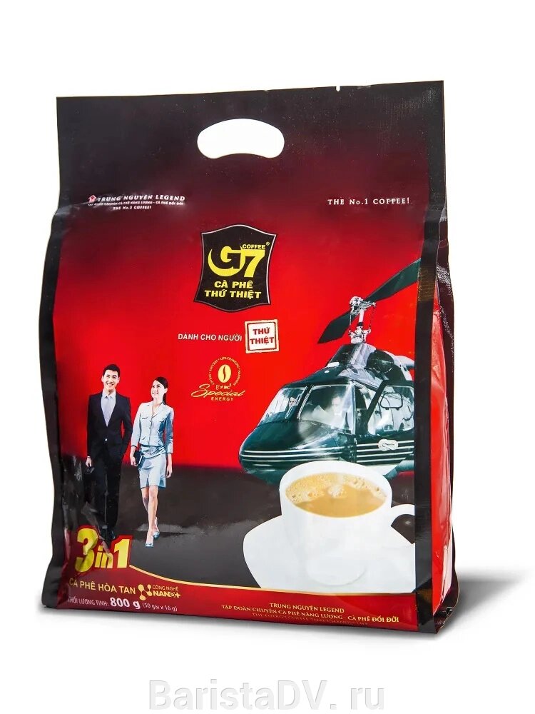 J7 3в1 кофе растворимый 1/50 от компании BaristaDV. ru - фото 1