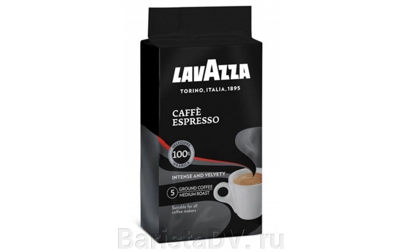 Кофе Lavazza Espresso молотый 0,25 от компании BaristaDV. ru - фото 1