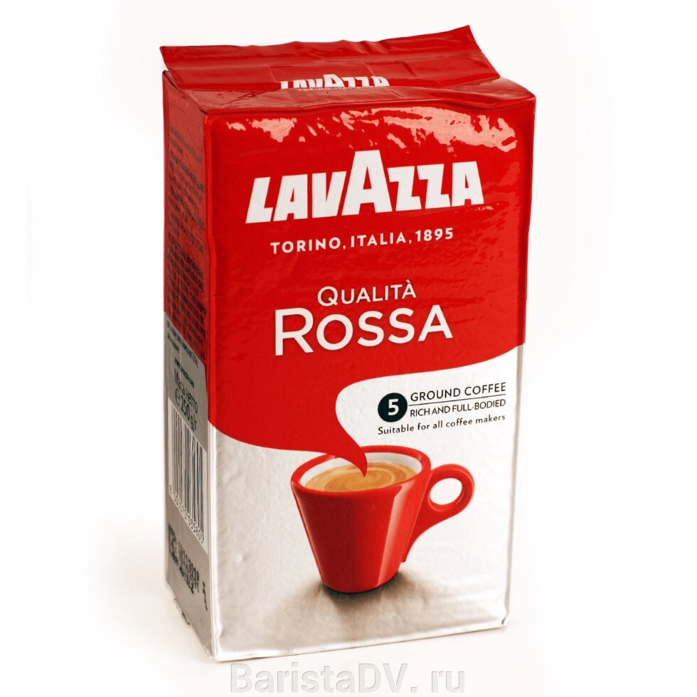 Кофе Lavazza Rossa молотый 0,25 от компании BaristaDV. ru - фото 1